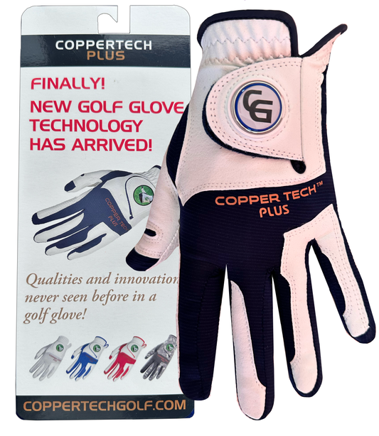 White/Navy Coppertech Plus Glove