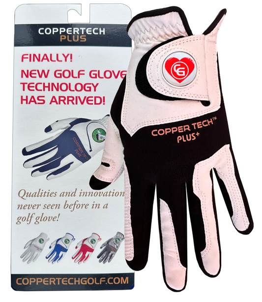 'Love to Glove You' Special White/Black Coppertech Plus Glove