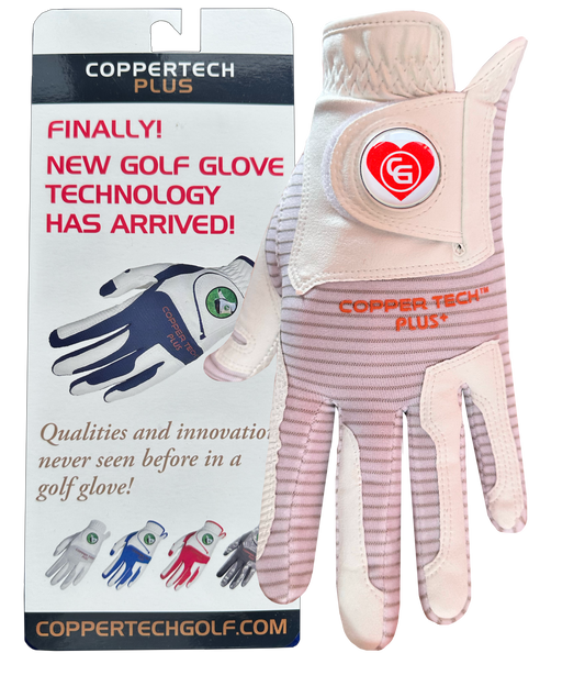 'Love to Glove You' Special White/White Coppertech Plus Glove