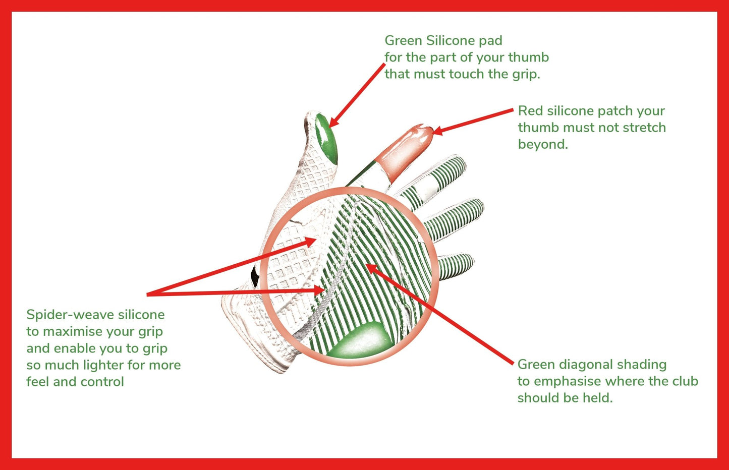 COPPERTECH PLUS ULTIMATE GRIP TRAINING GLOVE - LEFT-HAND ONE-SIZE