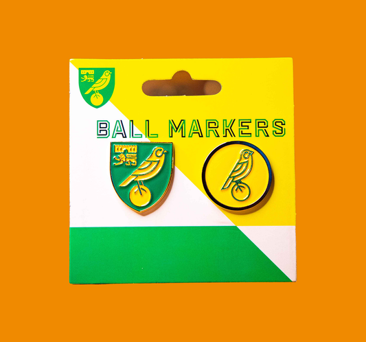 NORWICH CITY BALL MARKERS