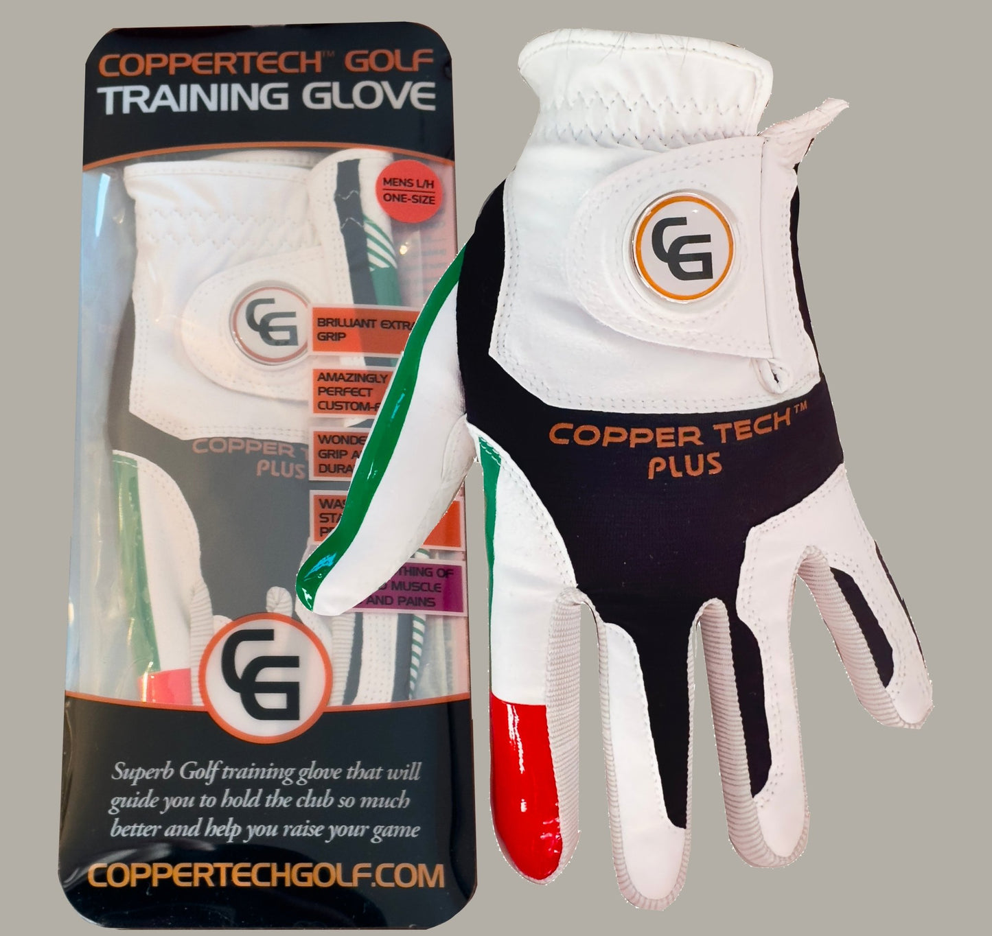 COPPERTECH PLUS ULTIMATE GRIP TRAINING GLOVE - LEFT-HAND ONE-SIZE