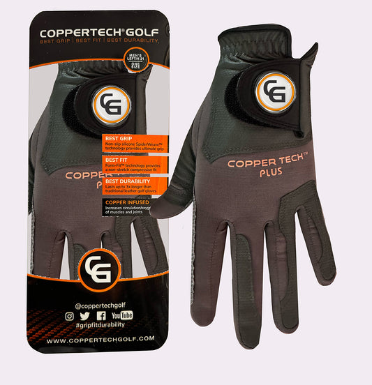 CHARCOAL/GREY COPPERTECH PLUS GLOVE